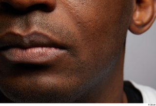HD Face Skin Najeem Bonner cheek face lips skin pores…
